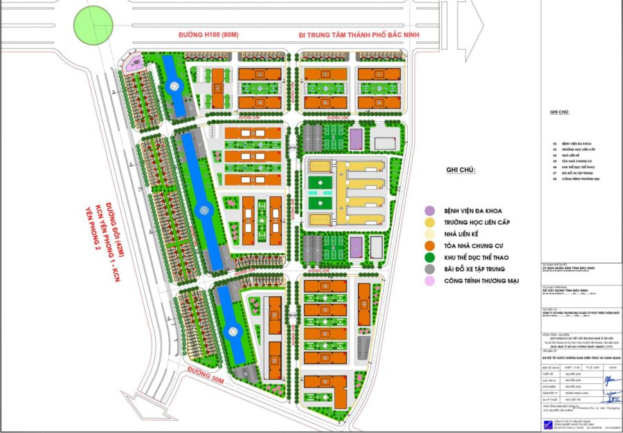 Mặt bằng tổng thể Cát Tường Smart City