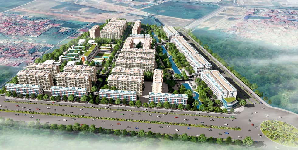 Phối cảnh Cát Tường Smart City