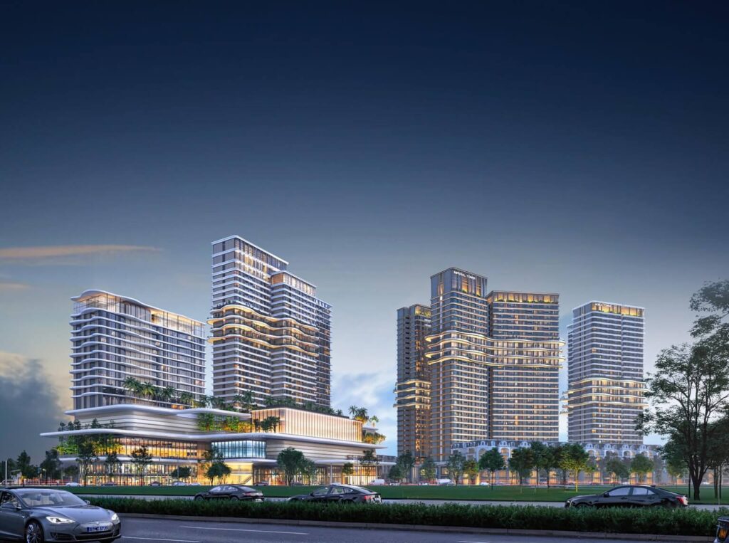 Mặt bằng Royal Mansion Bắc Giang: Thiết kế căn hộ Cloud 3 và Cloud 5